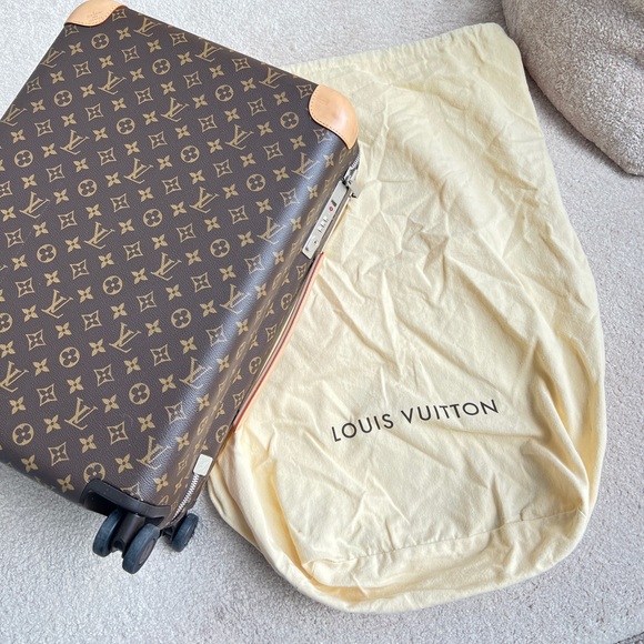 Louis Vuitton Brown Monogram Travel Suitcase - Picture 12 of 13